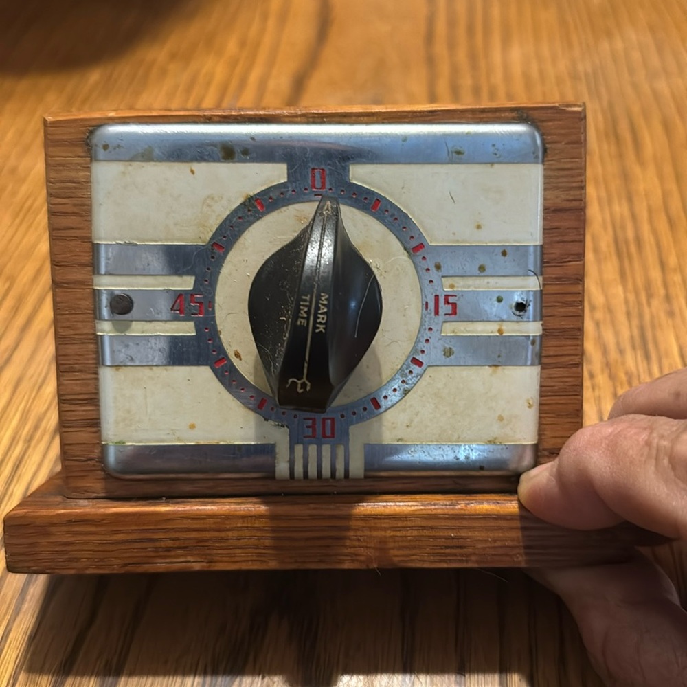 Vintage kitchen timer